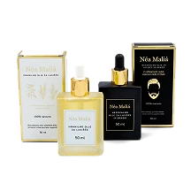 Néa Maliá, Negovalno olje za lasišče in brado