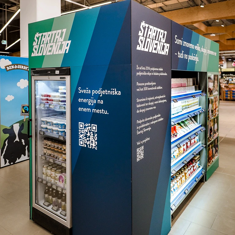 Štartaj Slovenija HIT PRODUKT 2025 je linija domačih mlečnih izdelkov brez laktoze Kmetije Pustotnik