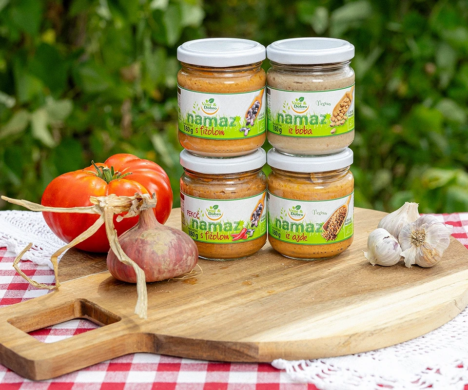 Domač veganski obrok s proteini