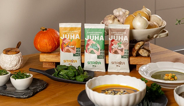 ŠTARTAJ SLOVENIJA I Liofilizirane juhe SITA ULA