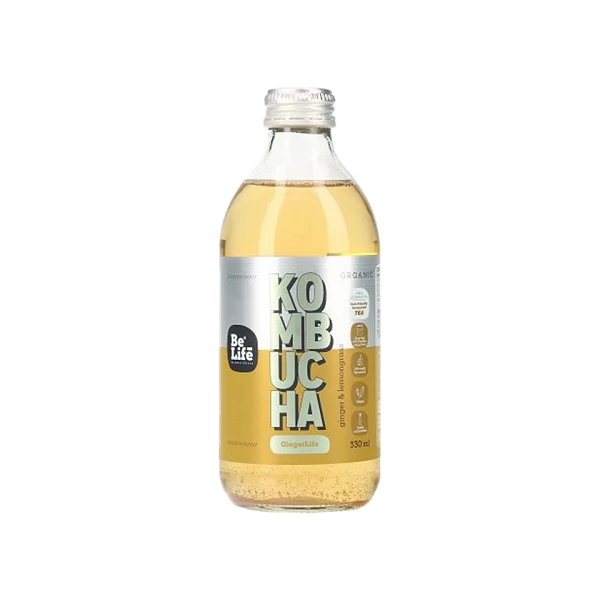 BeLife kombuča ingver-limonska trava