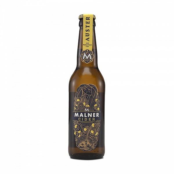 Malner, jabolčni cider, Auster; 4,4 % vol. alk