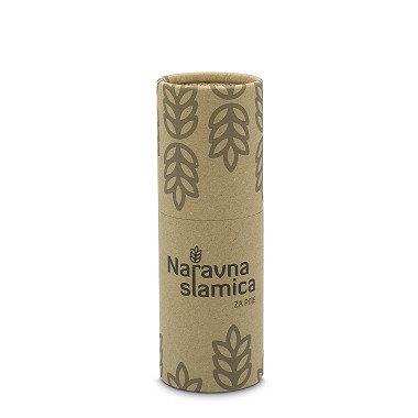 Naravna slamica, slamice iz tritikale, 15 cm