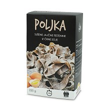 Poljka, sušene jajčne testenine iz črne soje