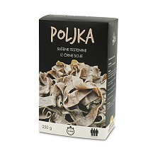 Poljka, sušene testenine iz črne soje