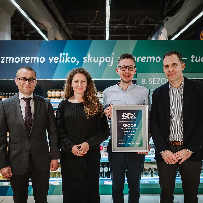 Štartaj Slovenija HIT PRODUKT 2023 je SPOOF!