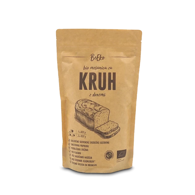 BeEko, bio mešanica za kruh s suhimi drožmi