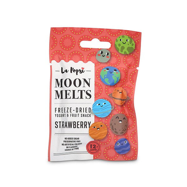 La Popsi Moon Melts, jogurtov prigrizek Jagoda