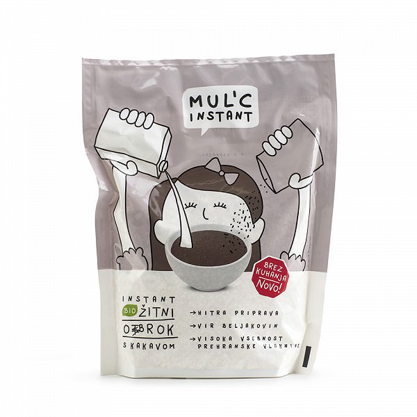 Mul'c bio instant žitni obrok, kakav