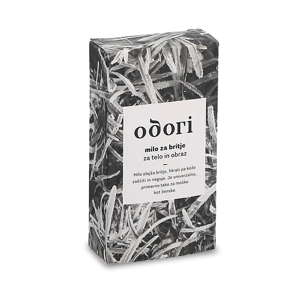 Odori, trdo milo za britje za telo in obraz