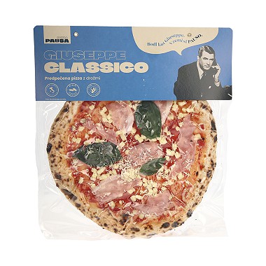 Pausa Pizza, zamrznjena predpečena pica z drožmi - Giuseppe Classico