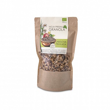 Drobtinka moja presna granola jabolčna pravljica