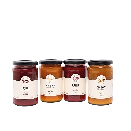 Uroš in Valentina, domači izdelki iz Vipavske doline