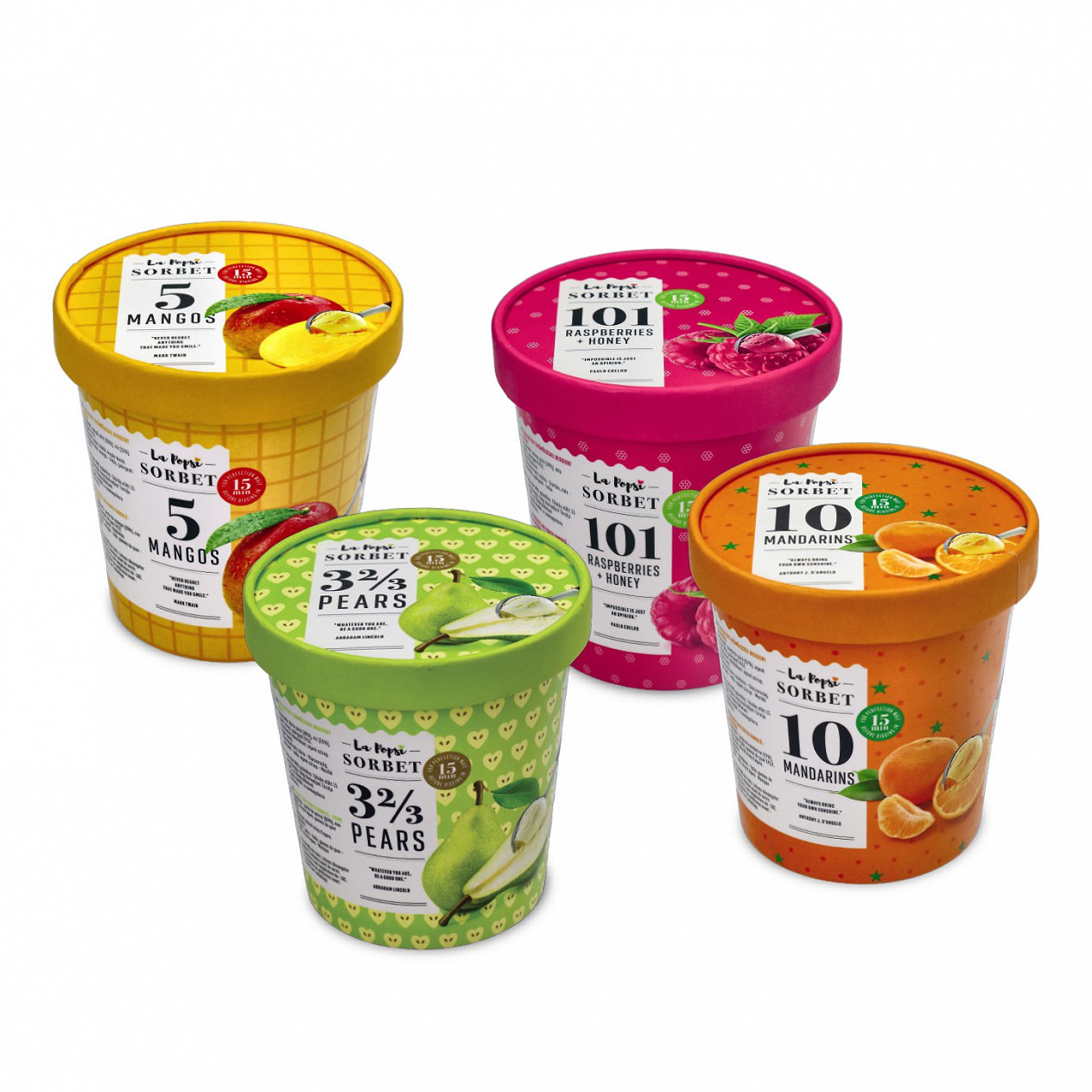 Tu je La Popsi sorbet, novost v pisani družini sadnih izdelkov Tu je La Popsi sorbet, novost v pisani družini sadnih izdelkov