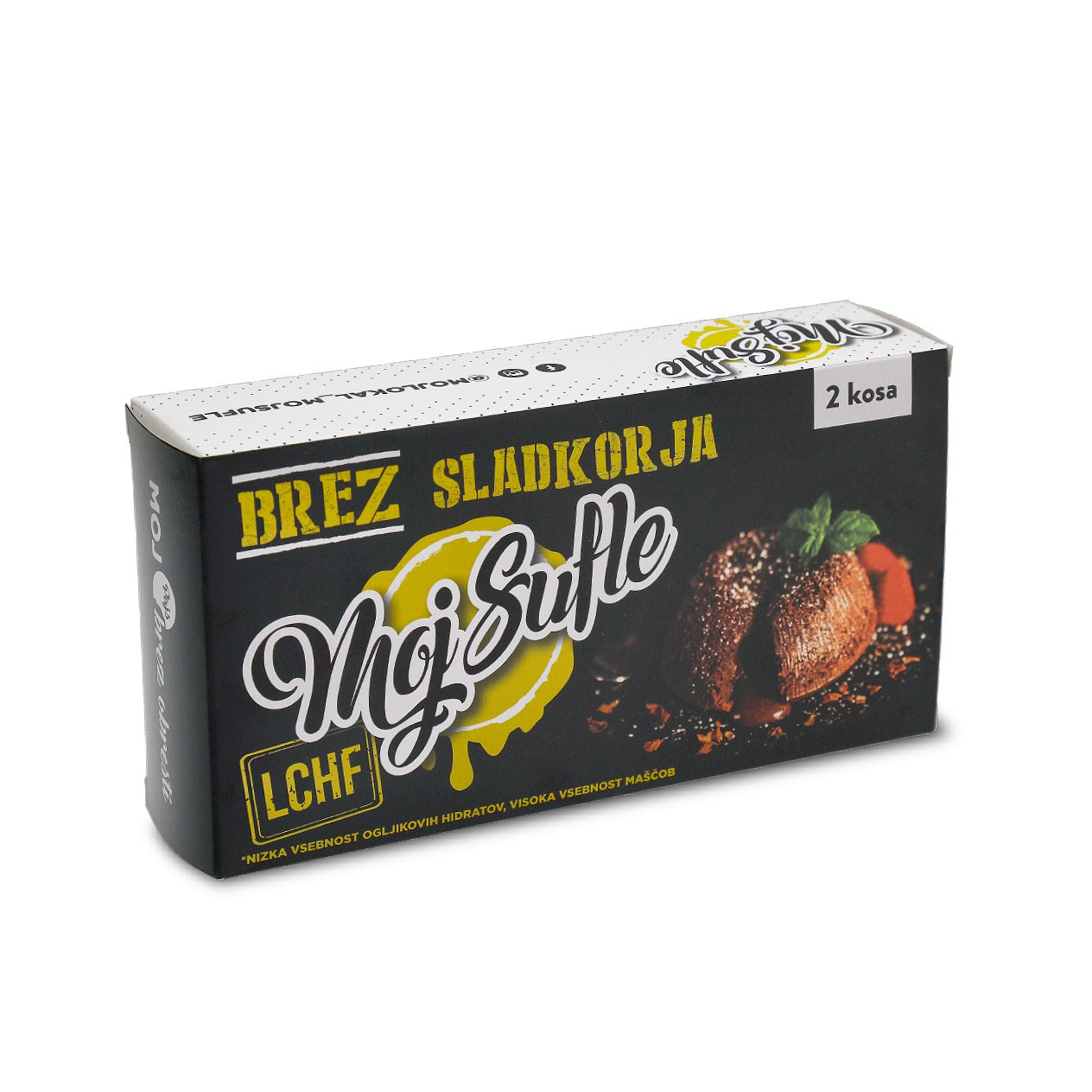 Moj LCHF Sufle za čokoladno razvajanje brez sladkorja Moj LCHF Sufle za čokoladno razvajanje brez sladkorja